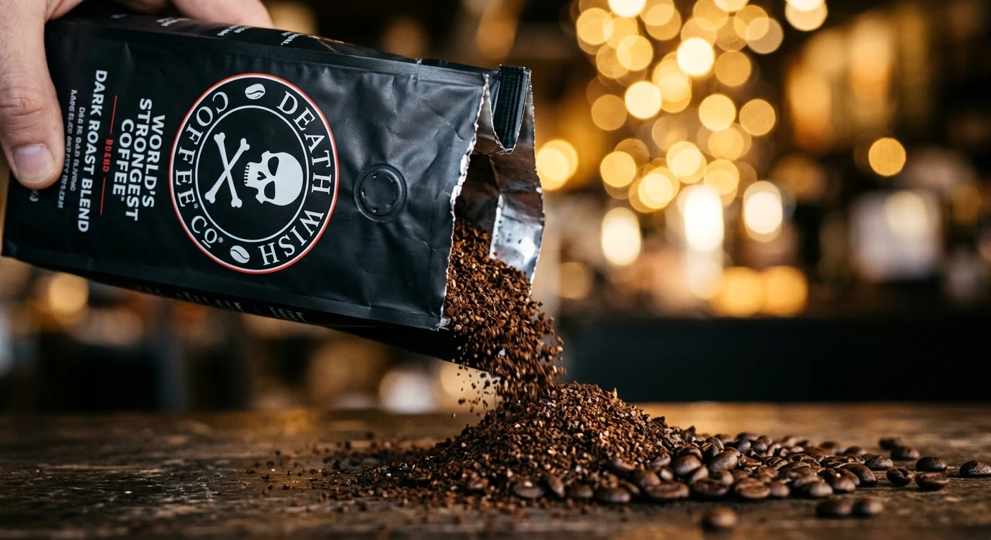 Death Wish Coffee dark roast blend image 3