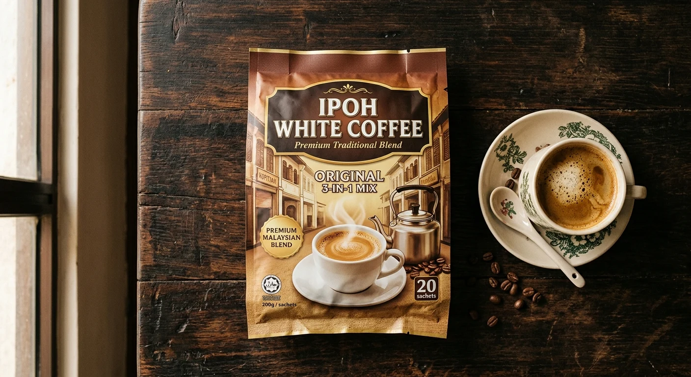 Ipoh White Coffee blend packet
