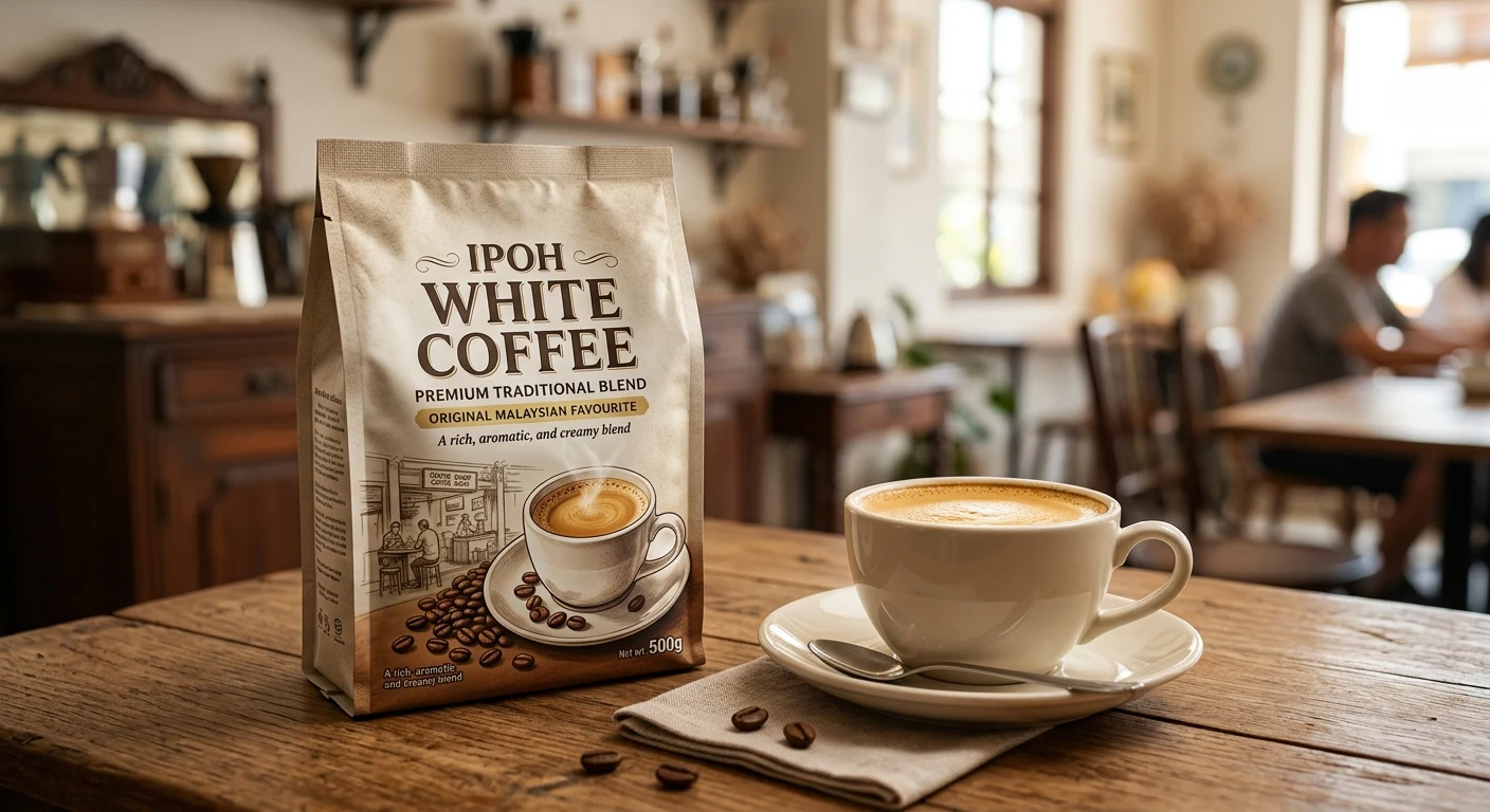 Ipoh White Coffee blend packet image 2