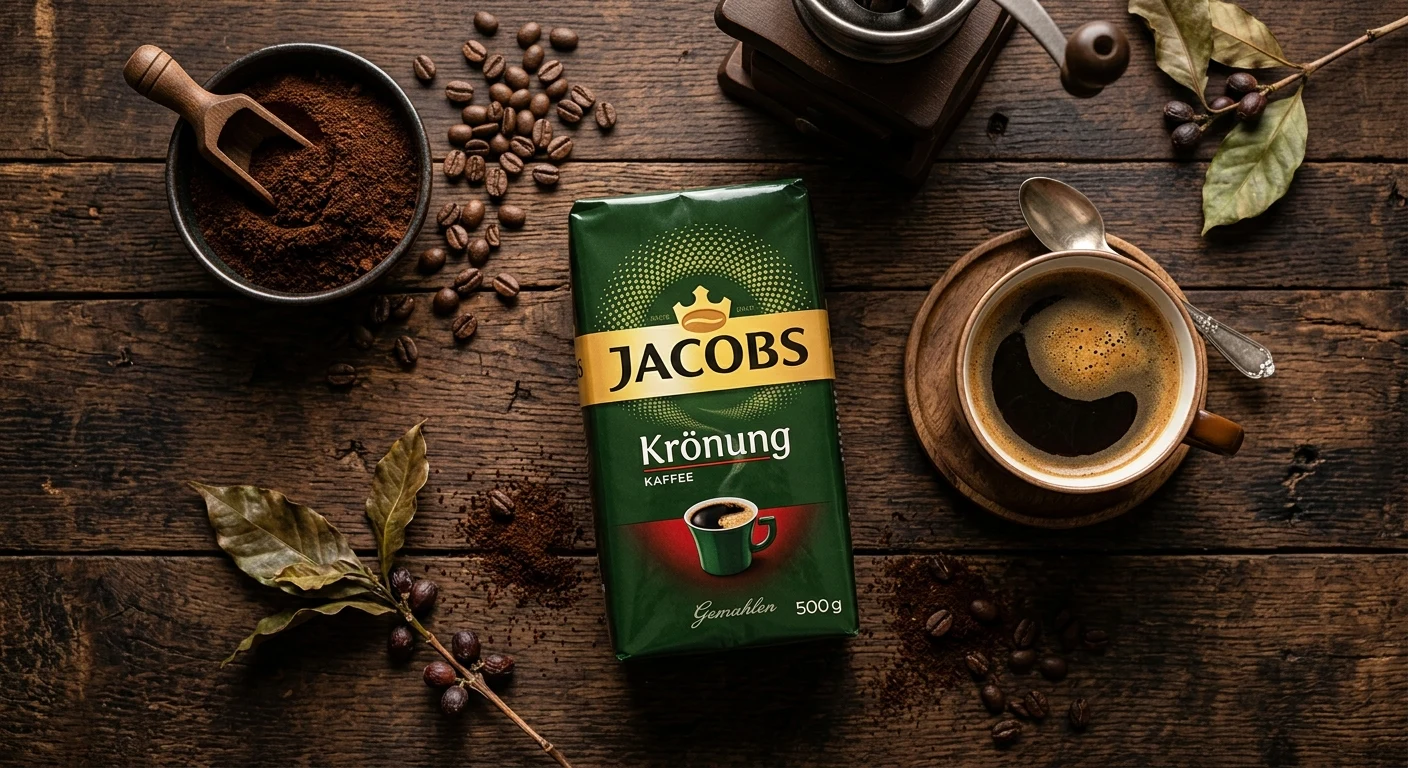 Jacobs Kronung ground coffee blend