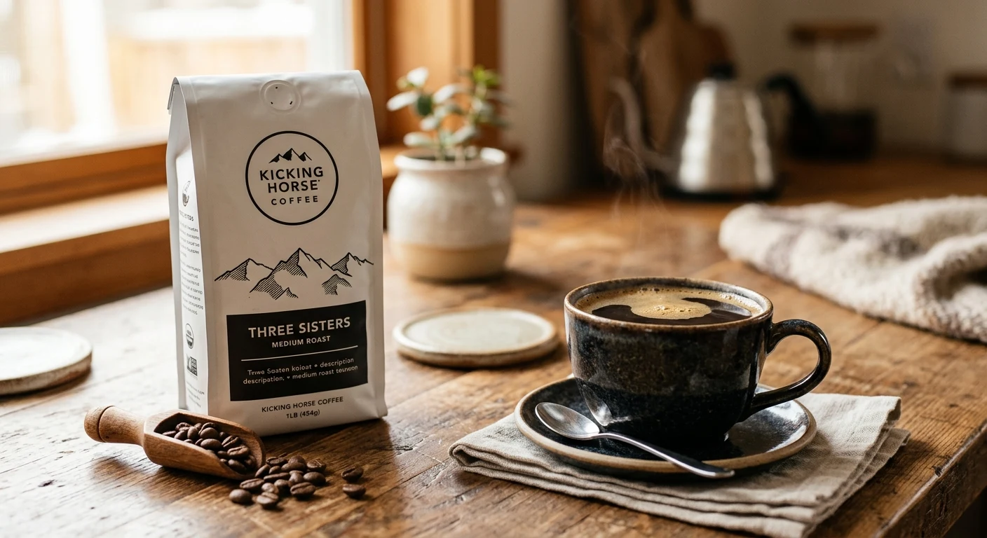 Kicking Horse Three Sisters medium roast image 2