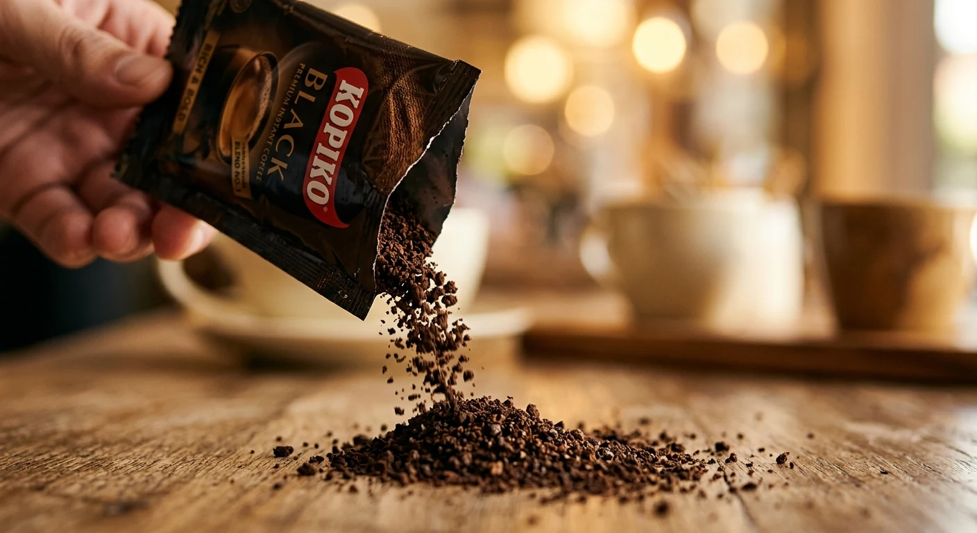 Kopiko Black instant coffee blend image 3