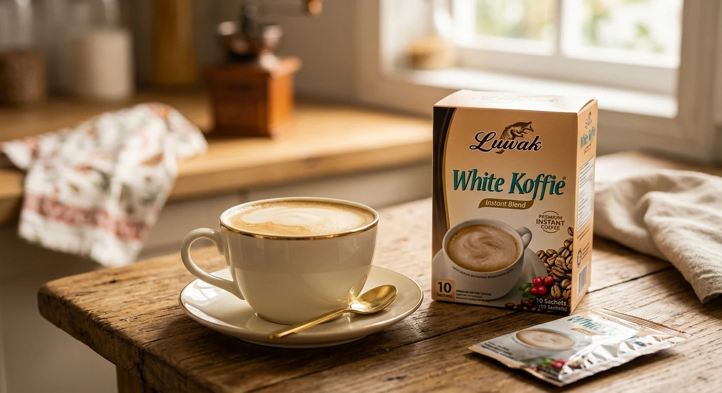 Luwak White Koffie instant blend image 2
