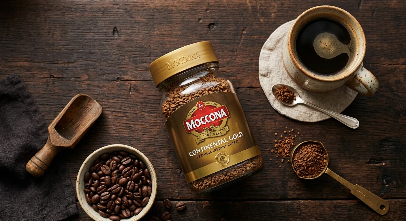 Moccona Continental Gold instant coffee