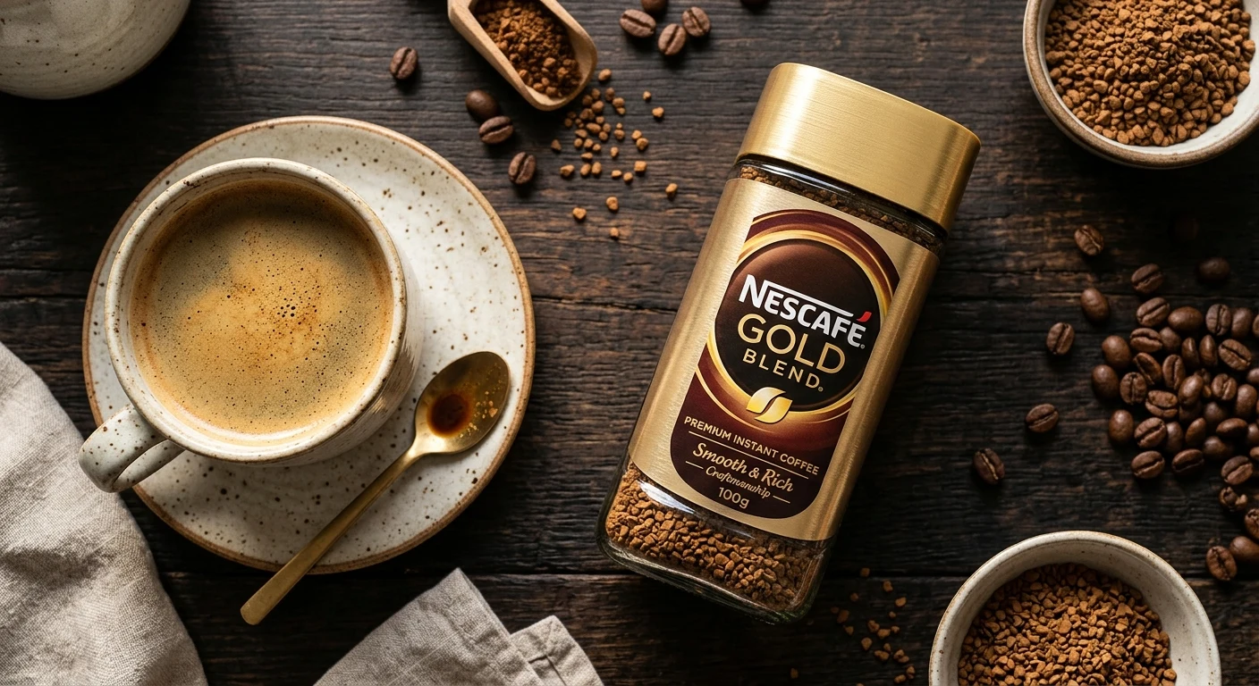 Nescafe Gold blend instant coffee