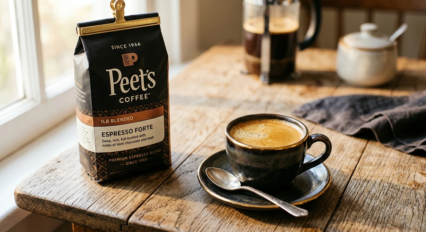 Peet's Coffee Espresso Forte blend image 2