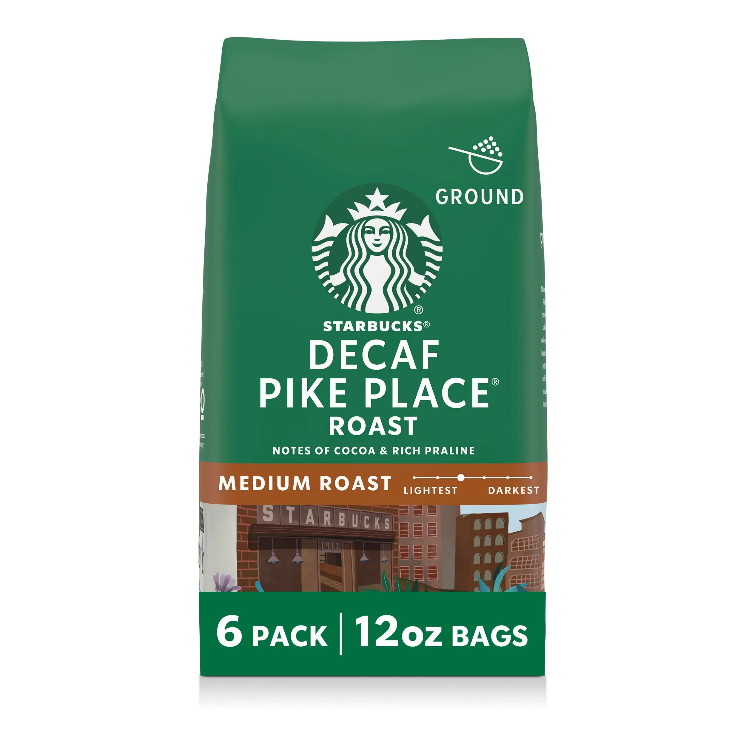Starbucks Pike Place ground coffee image 2