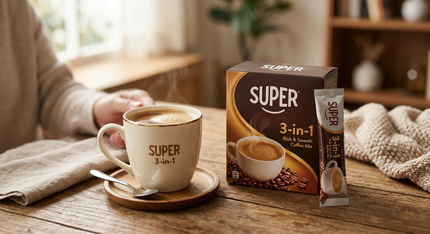 Super 3-in-1 instant coffee blend image 2
