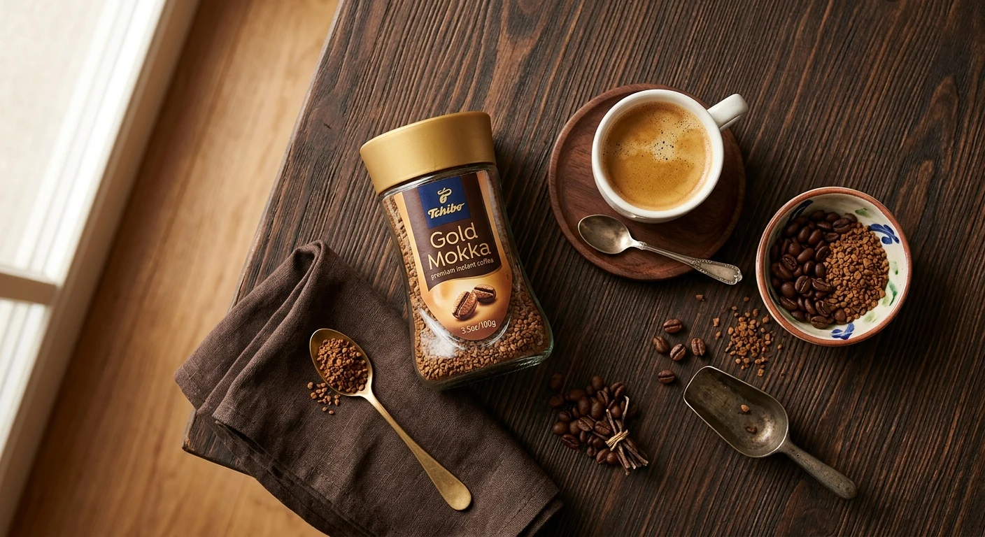 Tchibo Gold Mokka instant coffee
