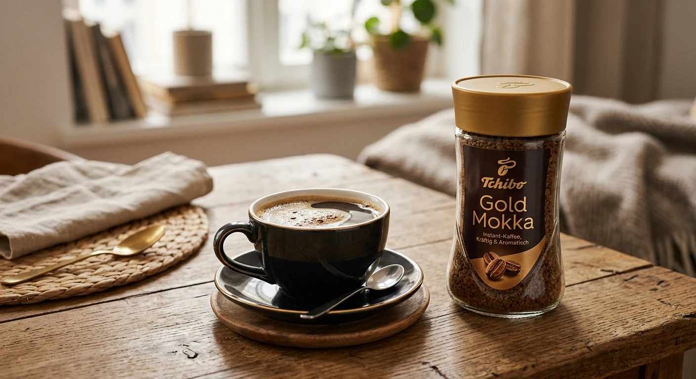 Tchibo Gold Mokka instant coffee image 2